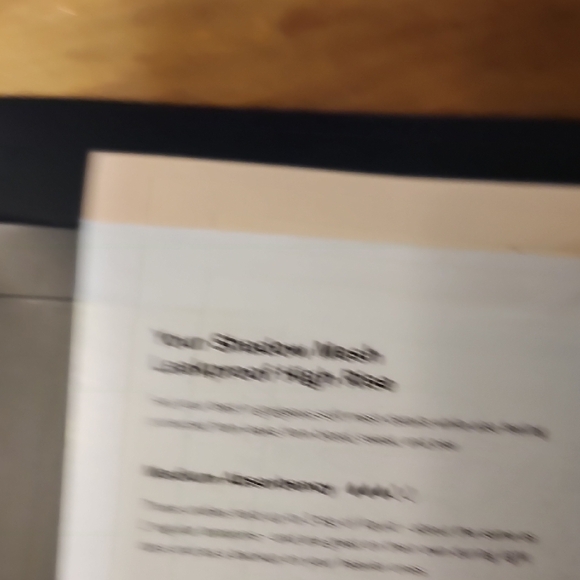 Knix Shadow Mesh Leakproof High Rise - Purple - Picture 5 of 5